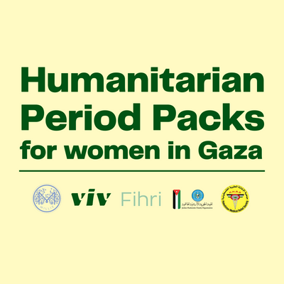 Humanitarian Period Packs for Women in Gaza