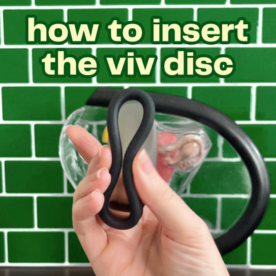 How to Insert a Menstrual Disc