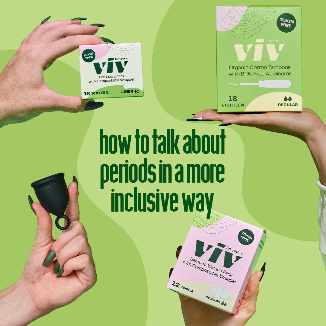 How to talk about periods in a more inclusive way | inclusivity matters this pride month