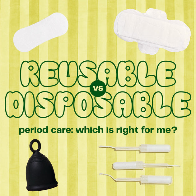 Reusable vs. Disposable Period Products: Which is Right for Me? – viv ...