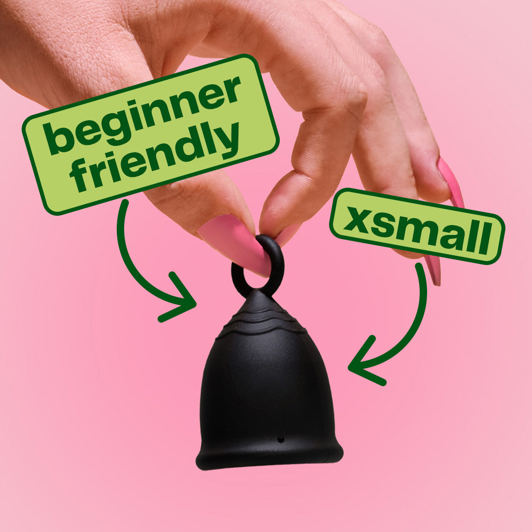 the viv cup: the extra small menstrual cup for beginners and teens