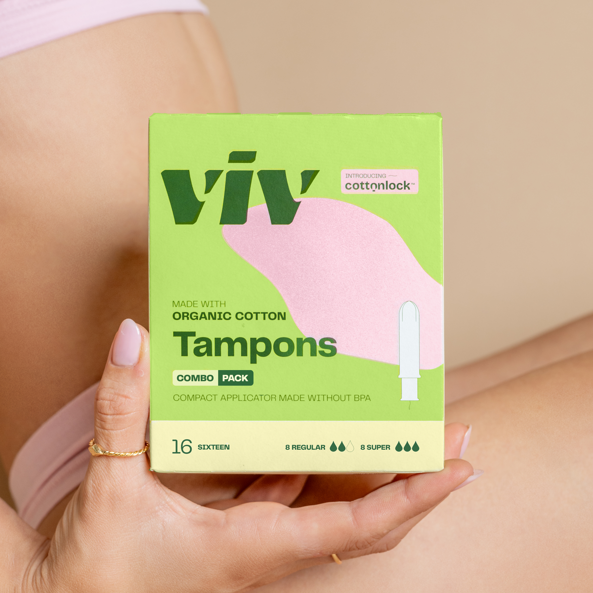 Organic Cotton Tampons