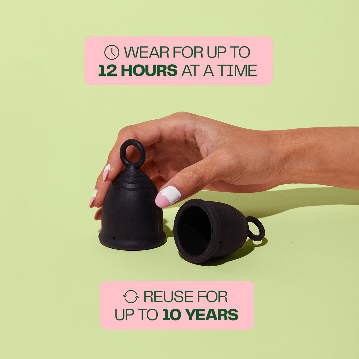 Viv Menstrual Cup - Reusable Silicone Period Cup