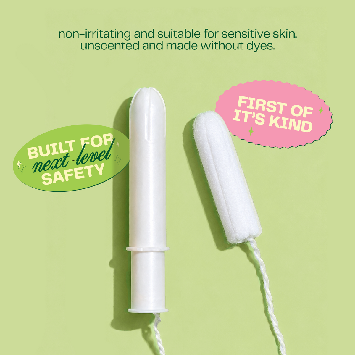 Organic Cotton Tampons Bundle