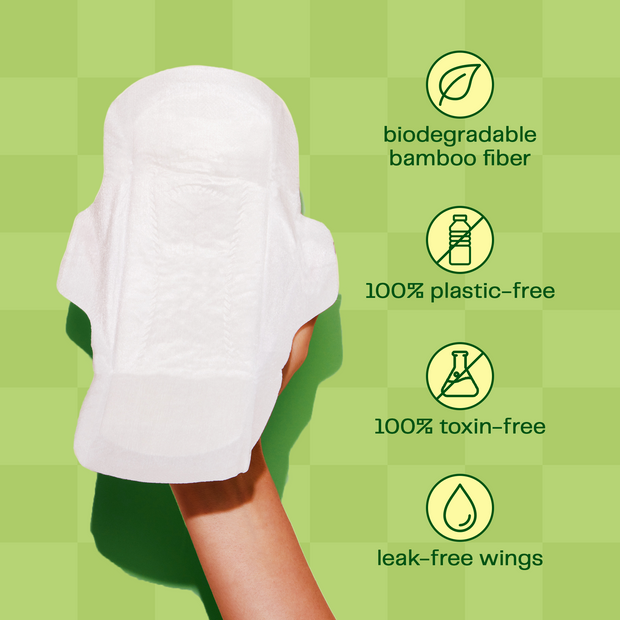Winged Bamboo Pads