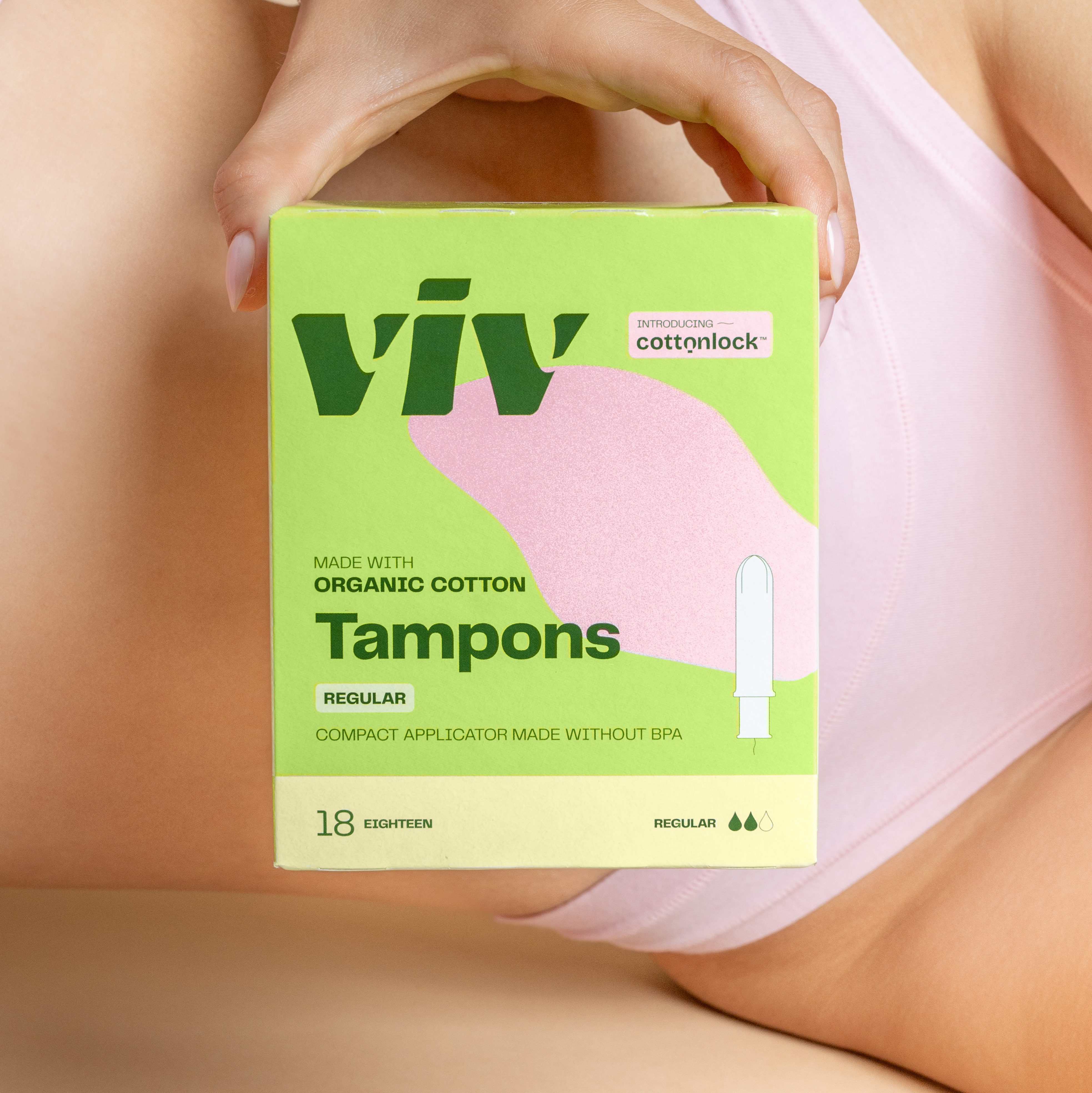 Organic Cotton Tampons