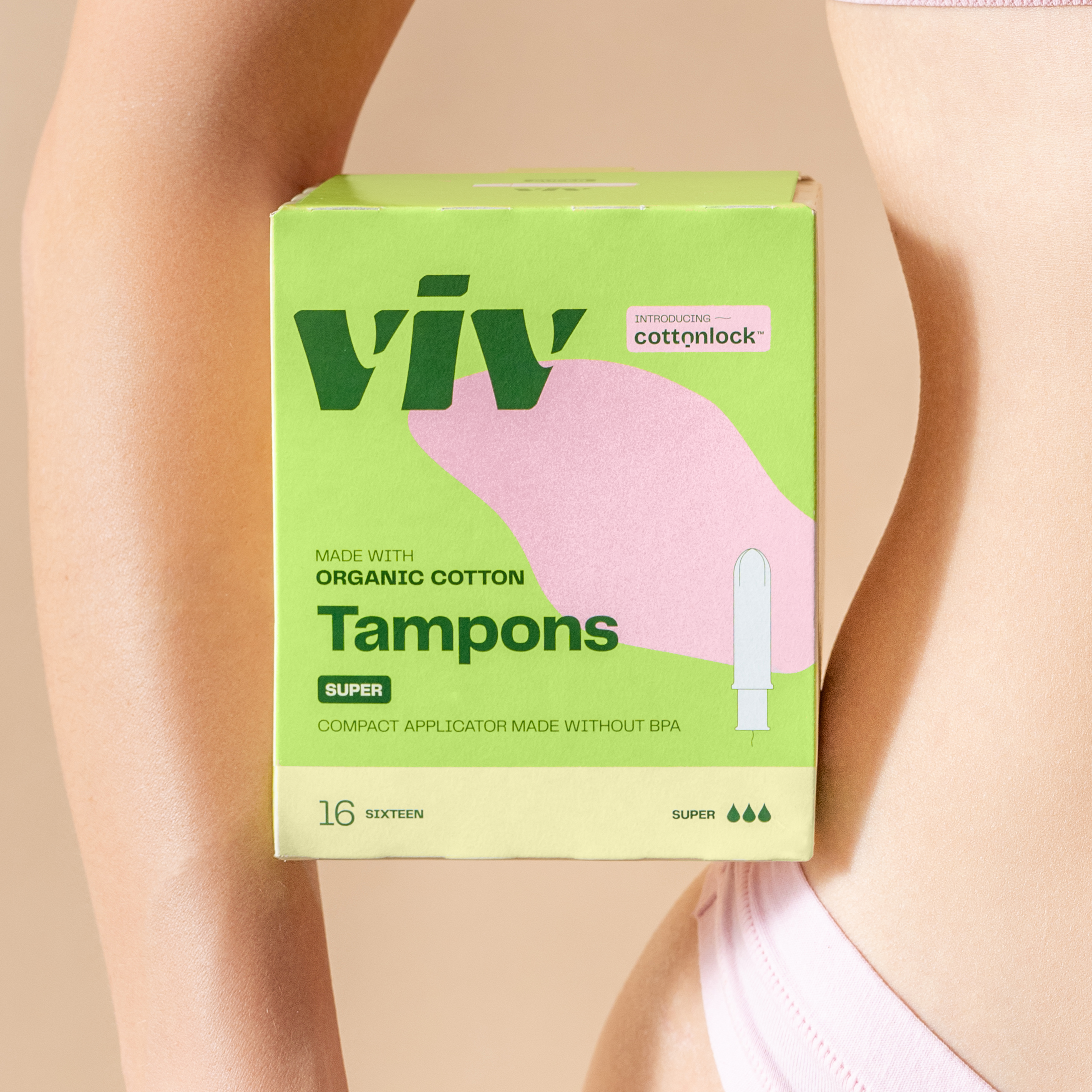 Organic Cotton Tampons